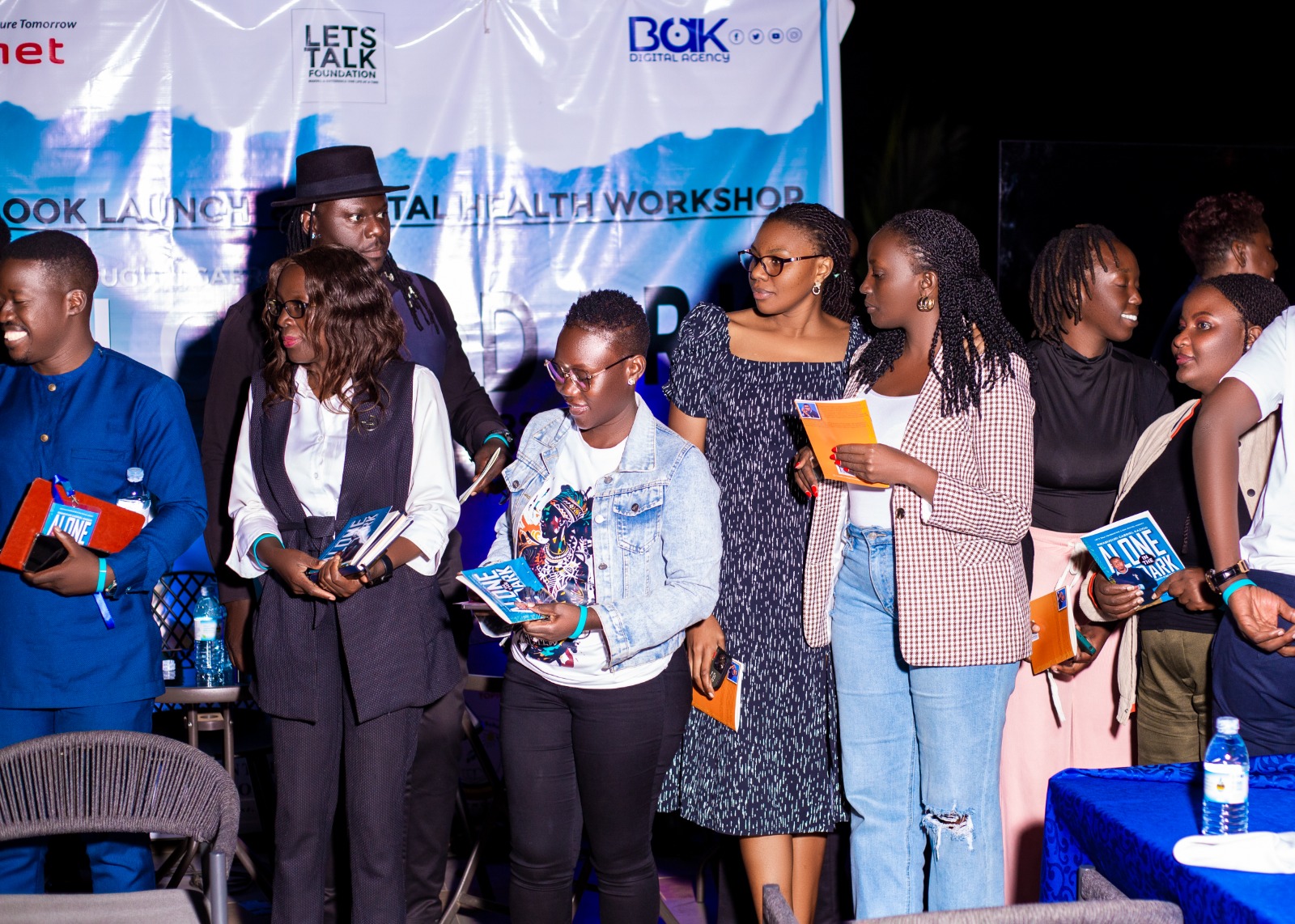 A Night of Reflection and Hope: The Launch of "Alone in the Dark"