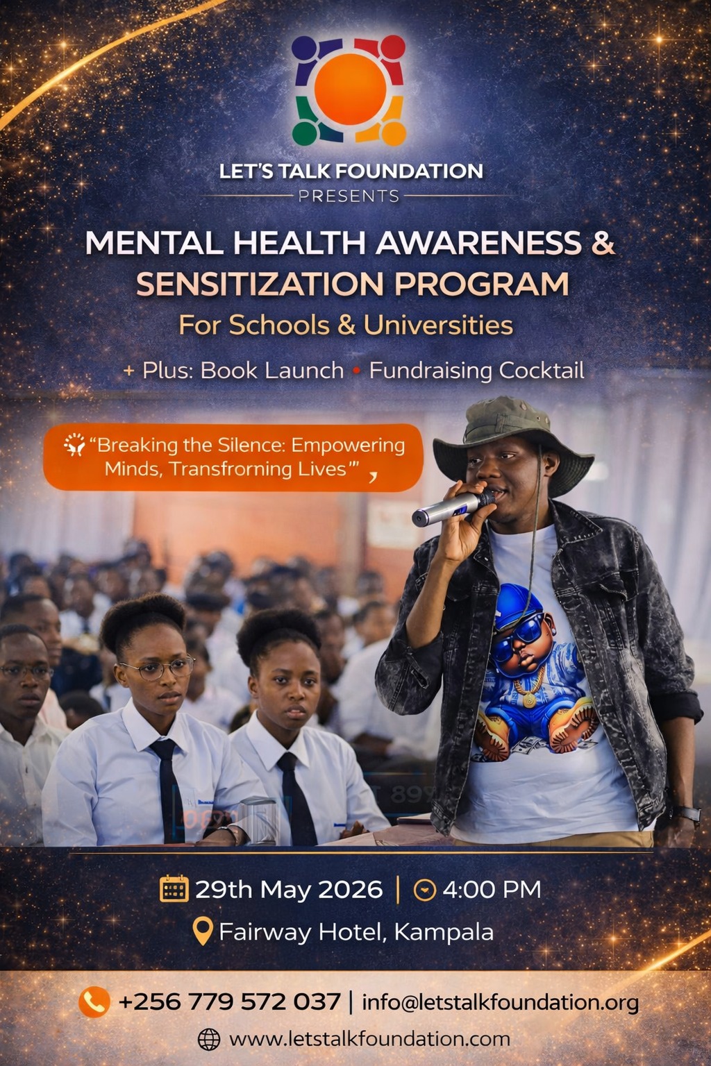 Let's Talk Foundation Launch Campaign