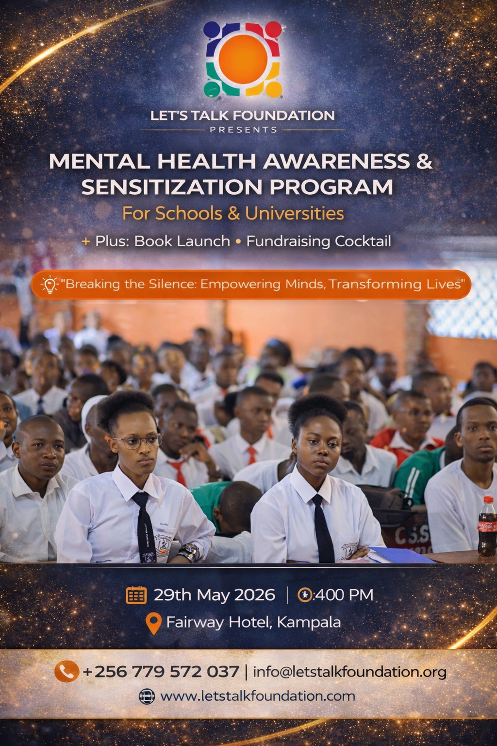 Let's Talk Foundation Launch Campaign