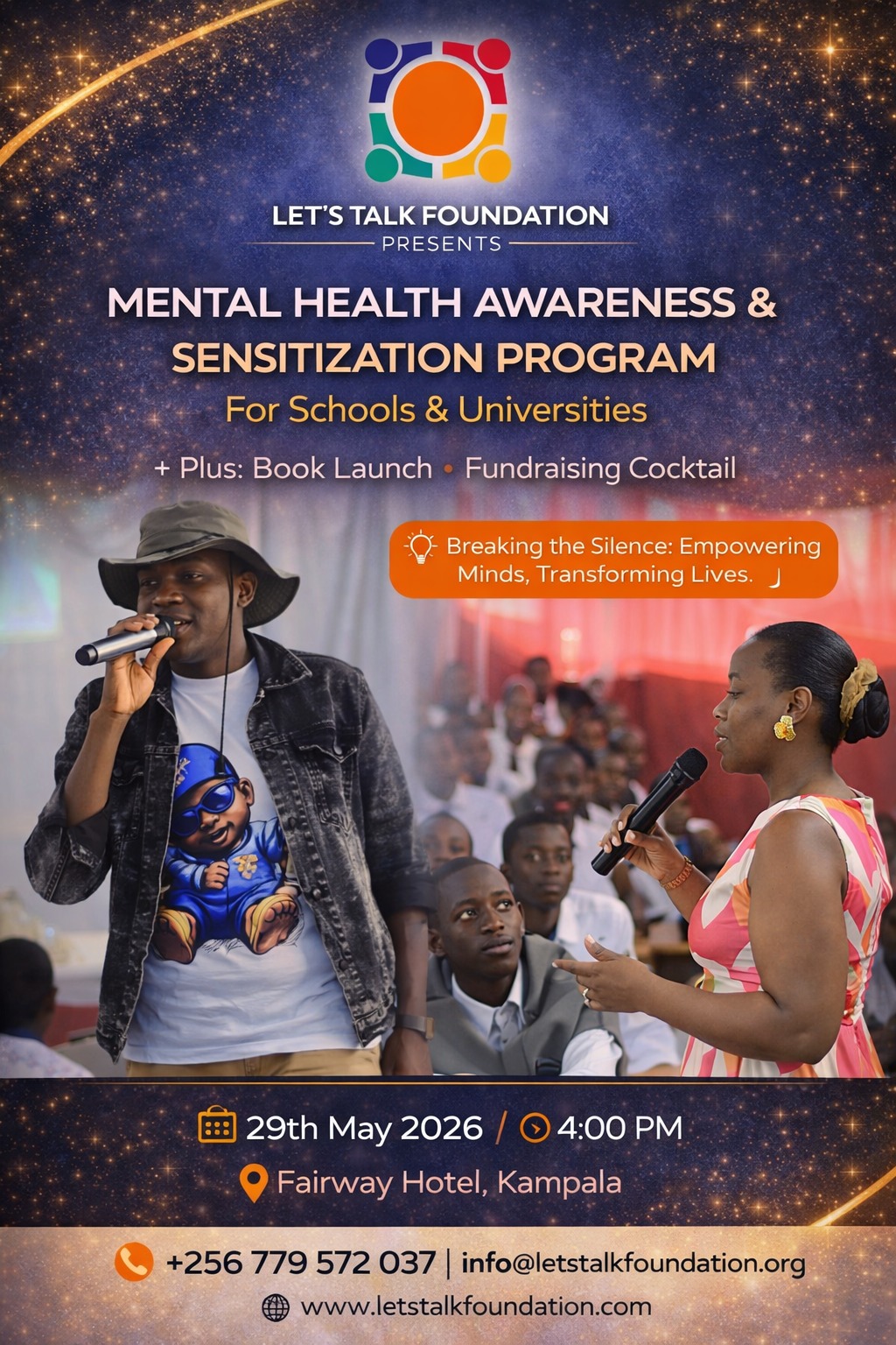 Let's Talk Foundation Launch Campaign
