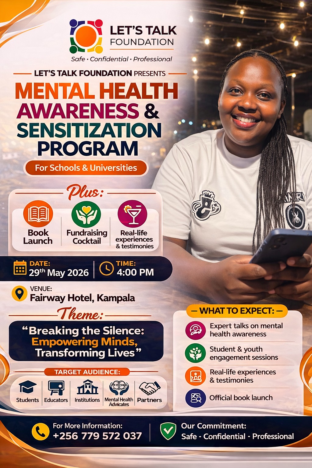 Let's Talk Foundation Launch Campaign