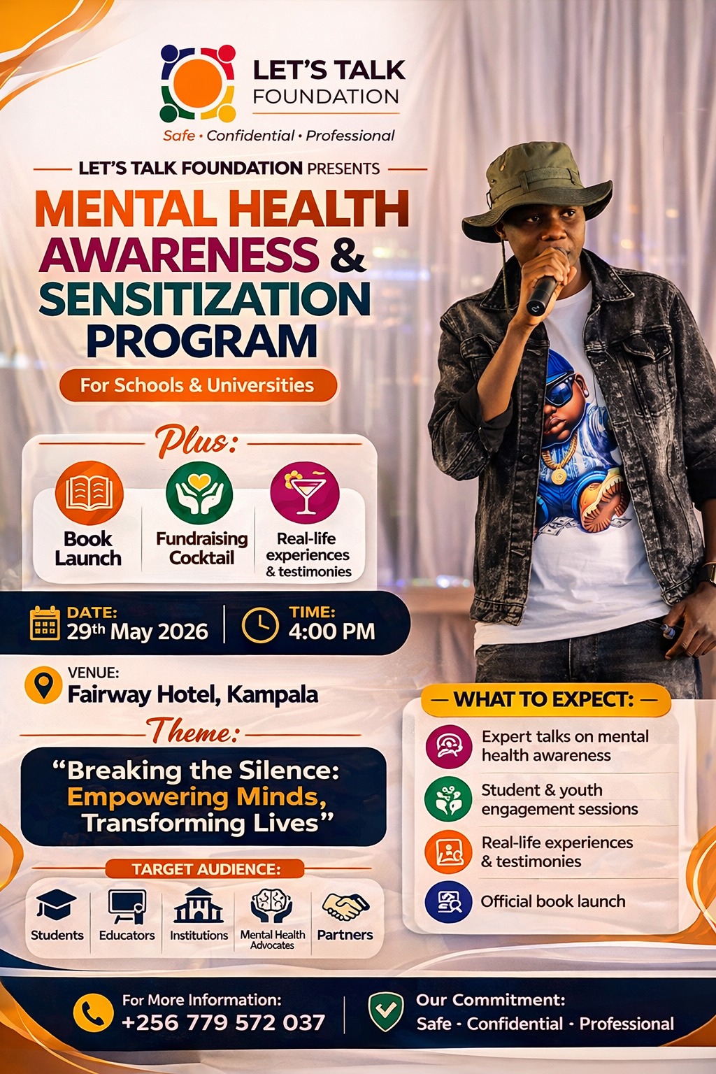 Let's Talk Foundation Launch Campaign