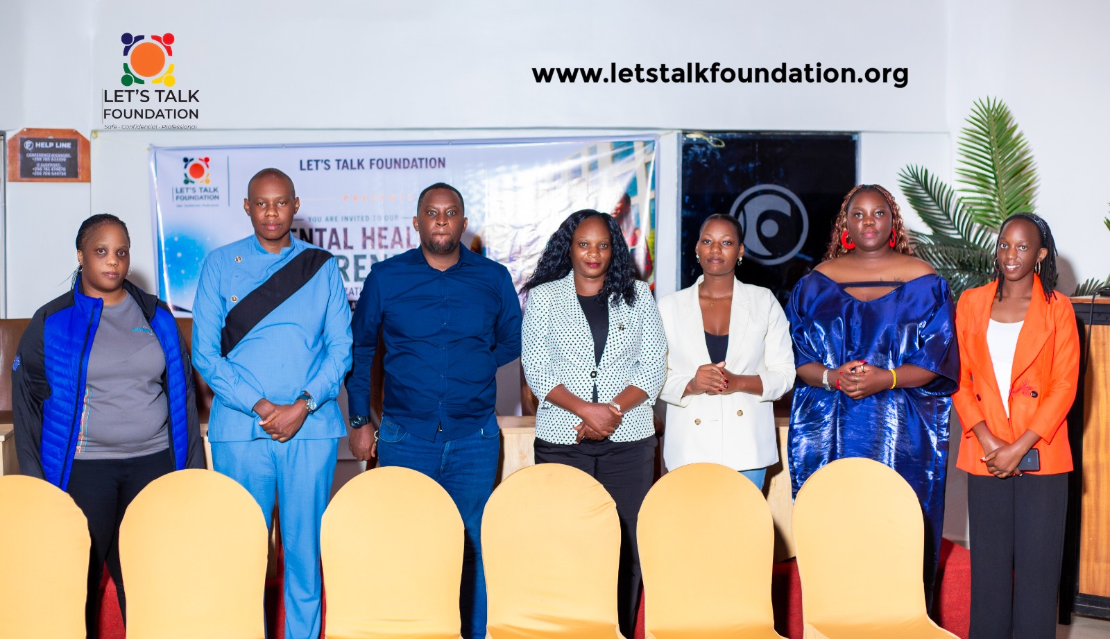 Let's Talk Foundation Launch — Fairway Hotel, Kampala